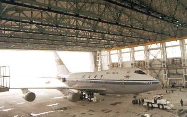 富锦机库网架工程